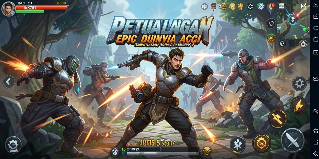 Tampilan gameplay INK789 dengan aksi seru dan mendebarkan.