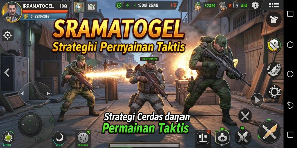 Tampilan gameplay strategi yang menarik di IRAMATOGEL.