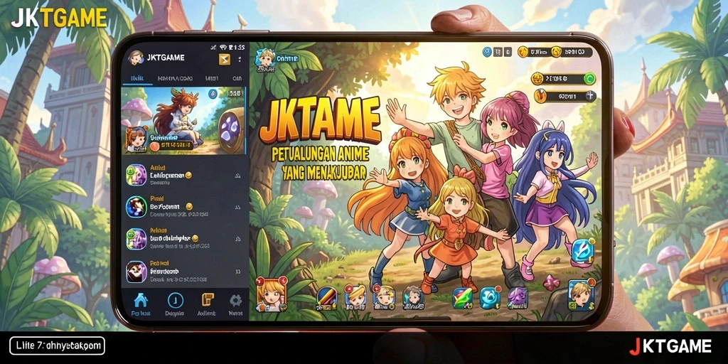 Gameplay seru dan grafis memukau dari JKTGAME.