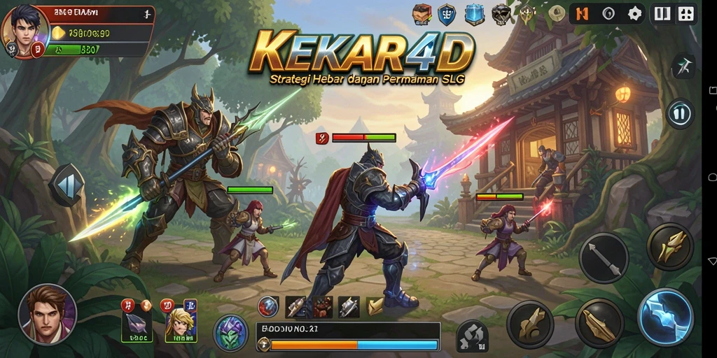 Tampilan gameplay KEKAR4D yang strategis dan dinamis.