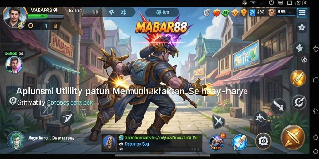 Screenshot MABAR88 menunjukkan tampilan antarmuka pengguna yang intuitif dan mudah diakses.