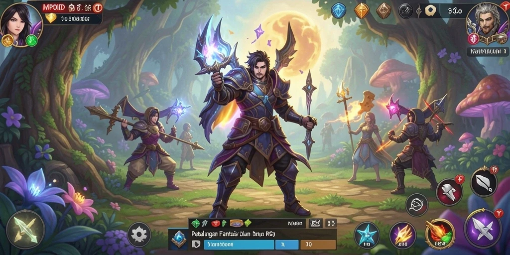 Screenshot menampilkan pertarungan seru dalam MPOID dengan grafik menawan.