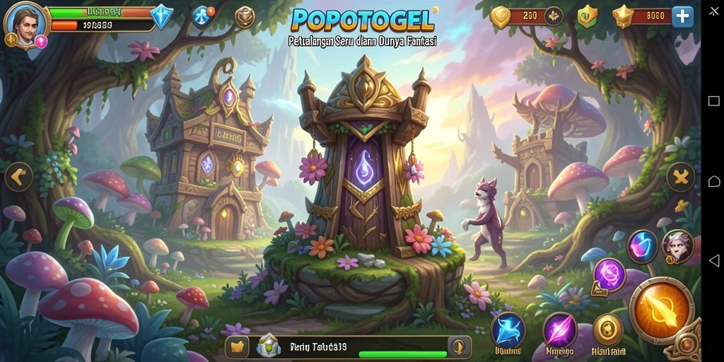 Tangkapan layar menampilkan pertarungan epik dalam <strong>POPOTOGEL</strong> dengan grafis fantastis.