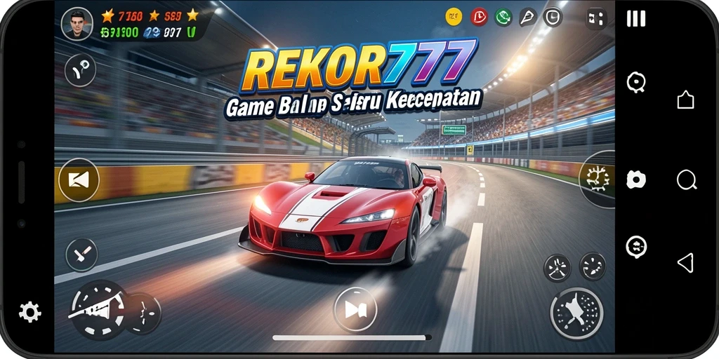 Gameplay seru dari REKOR777 dalam balapan yang menegangkan.