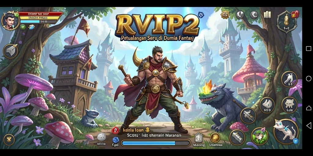 Tampilan menarik dari gameplay RVIP2 yang penuh petualangan.