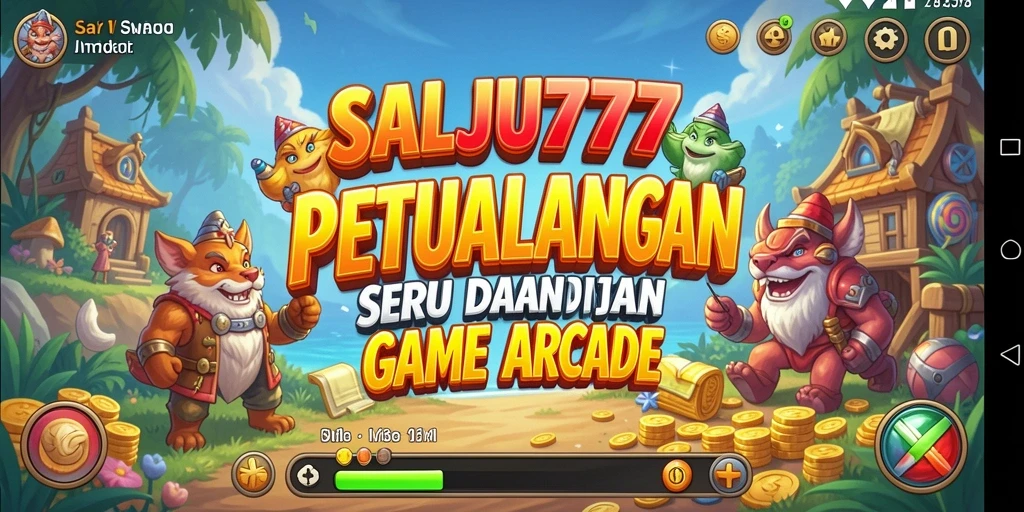 Gameplay menarik dari SALJU777 menampilkan aksi seru dan tantangan arcade.